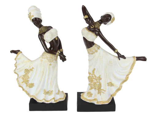 Dancing African Lady 2 Assorted 36cm
