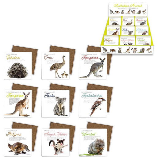 Australian animal drink coaster