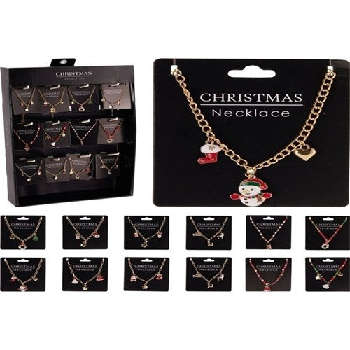 48cm Christmas necklace assorted designs