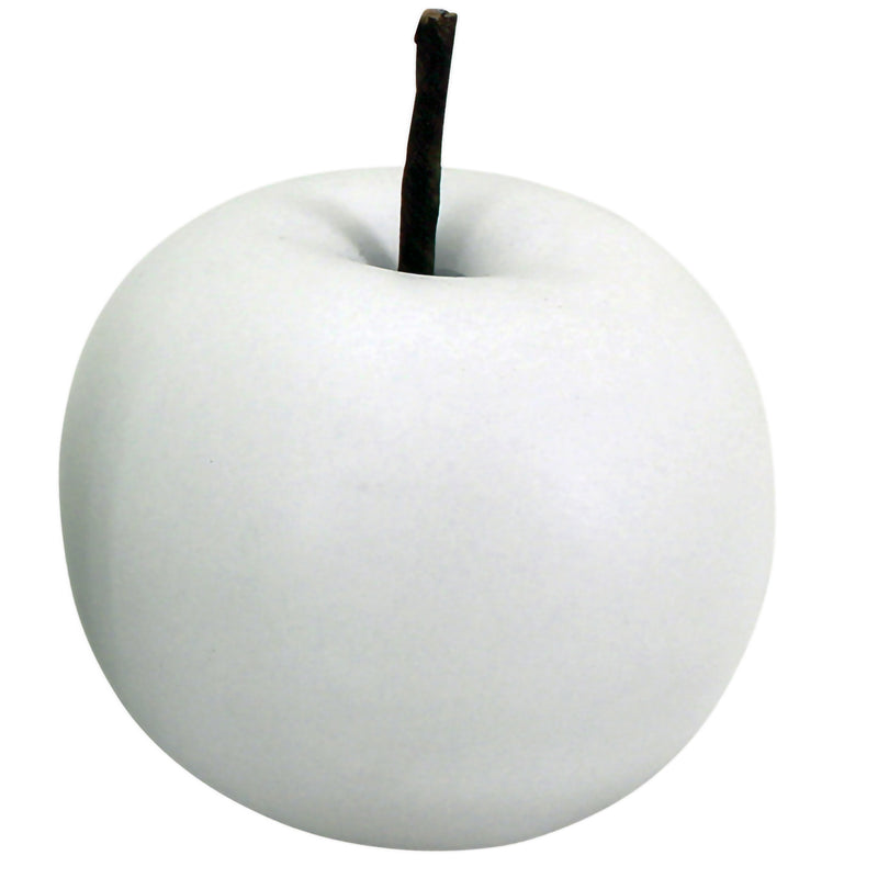 Gifts Ornamental And Figurines Eden Apple 8.5X9Cm White