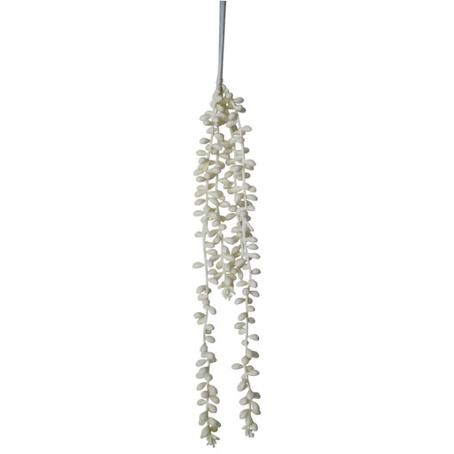 Artificial white string of pearls