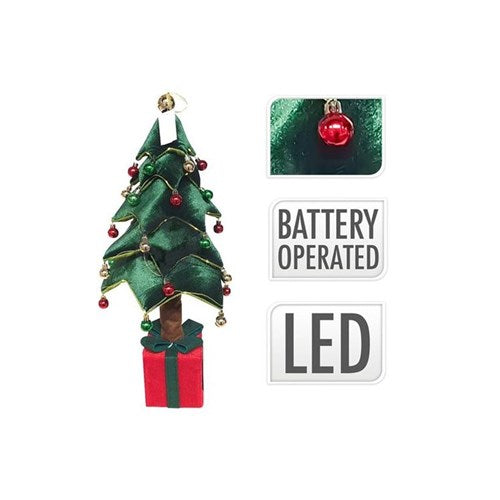 70 cm LED lit tabletop Christmas tree