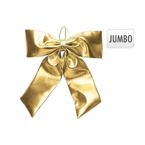 Colossal gold bow, 68 x 80 cm