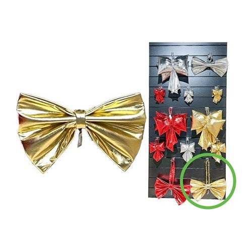 Gold chair bow 50 x 38 cm