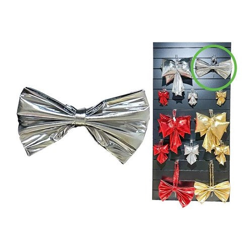 Silver chair bow 50 x 38 cm