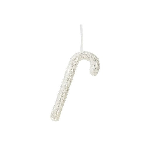 32cm glitter sequin candy cane Christmas decoration
