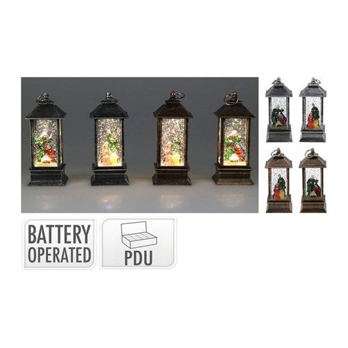 13 cm Christmas themed LED lantern