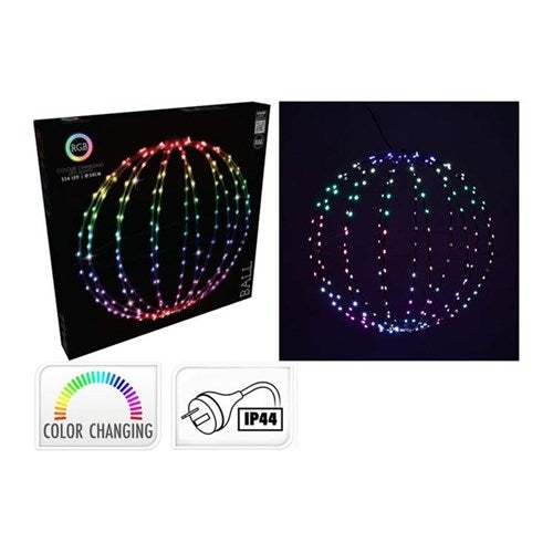 50 cm RGB color changing LED ball, IP44