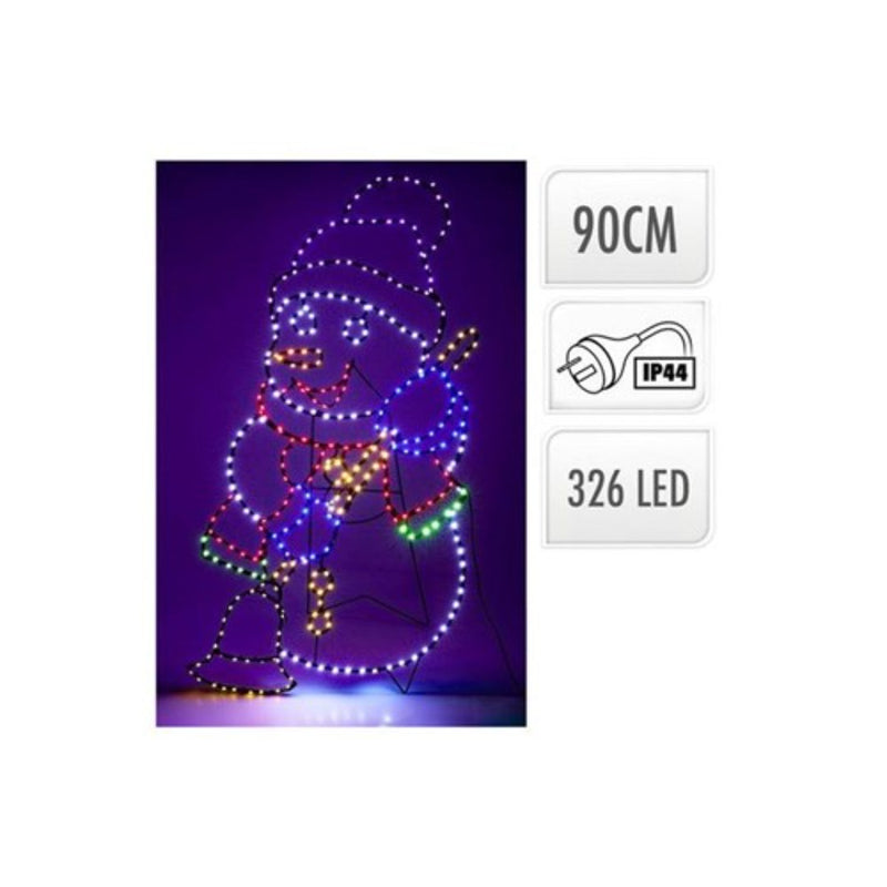 Ronis Snowman 90cm 326Led Ip44
