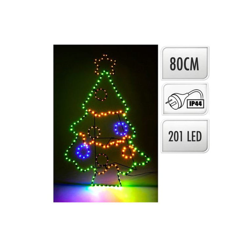 Ronis Christmas Tree 80cm 201Led Ip44