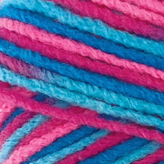 8ply acrylic yarn 100g 189m Multi 19 Enchantment variegated yarn ball