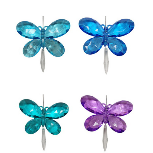 Ronis Acrylic Butterfly Suncatcher Assorted