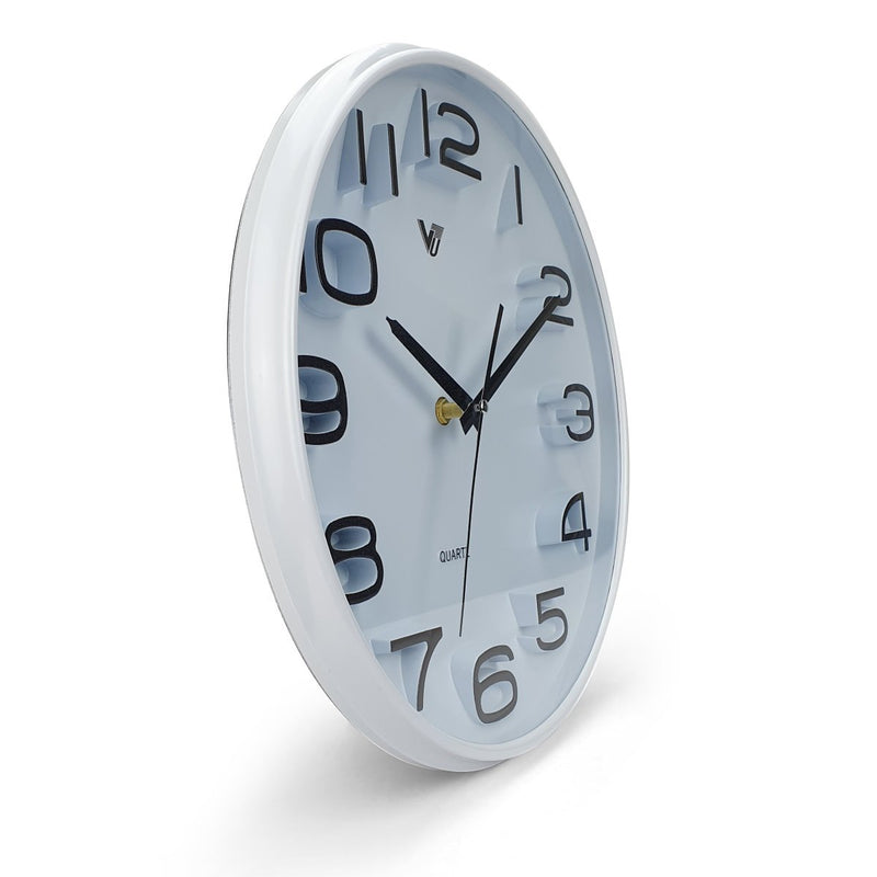 Ronis Adelyn 3D Number Wall Clock 30x30x4cm Assorted