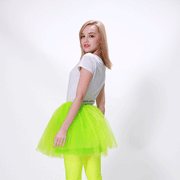 Adult green tutu skirt costume accessory for St Patrick’s Day outfits, themed parties, festivals and fun runs – thumbnail