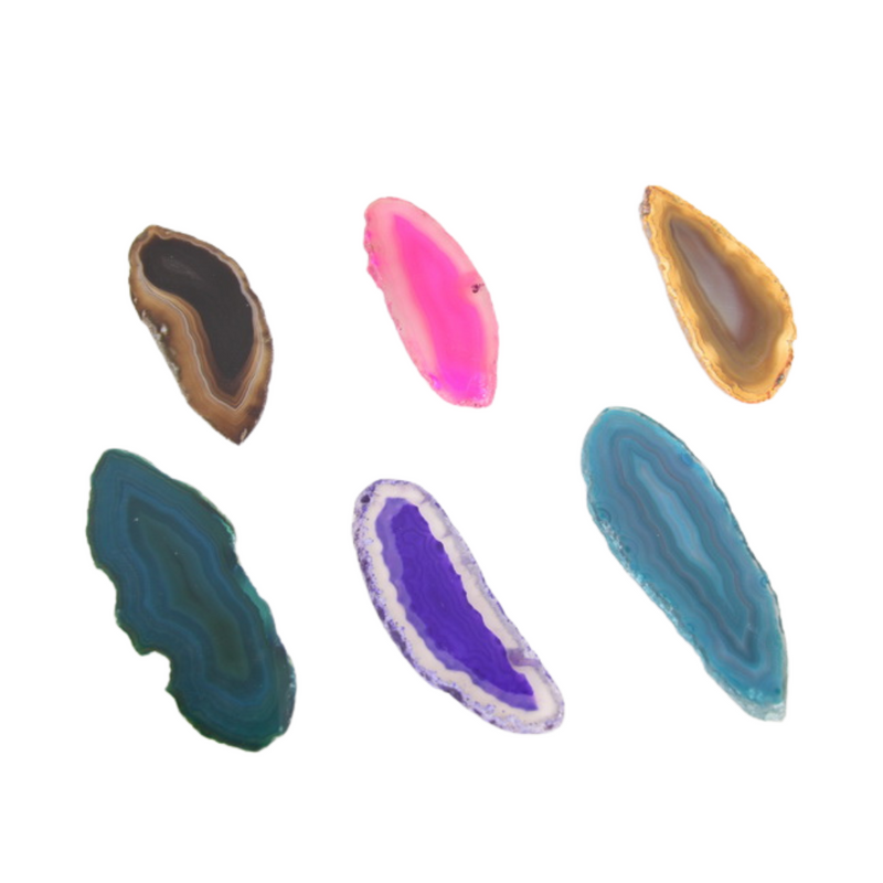 Ronis Agate Slices 5-9cm Assorted