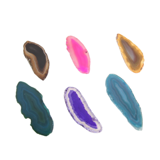 Ronis Agate Slices 5-9cm Assorted