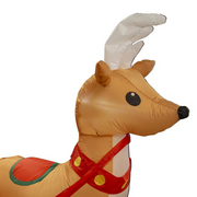 Airpower Jumbo Santa Sleigh Reindeer 3m – thumbnail