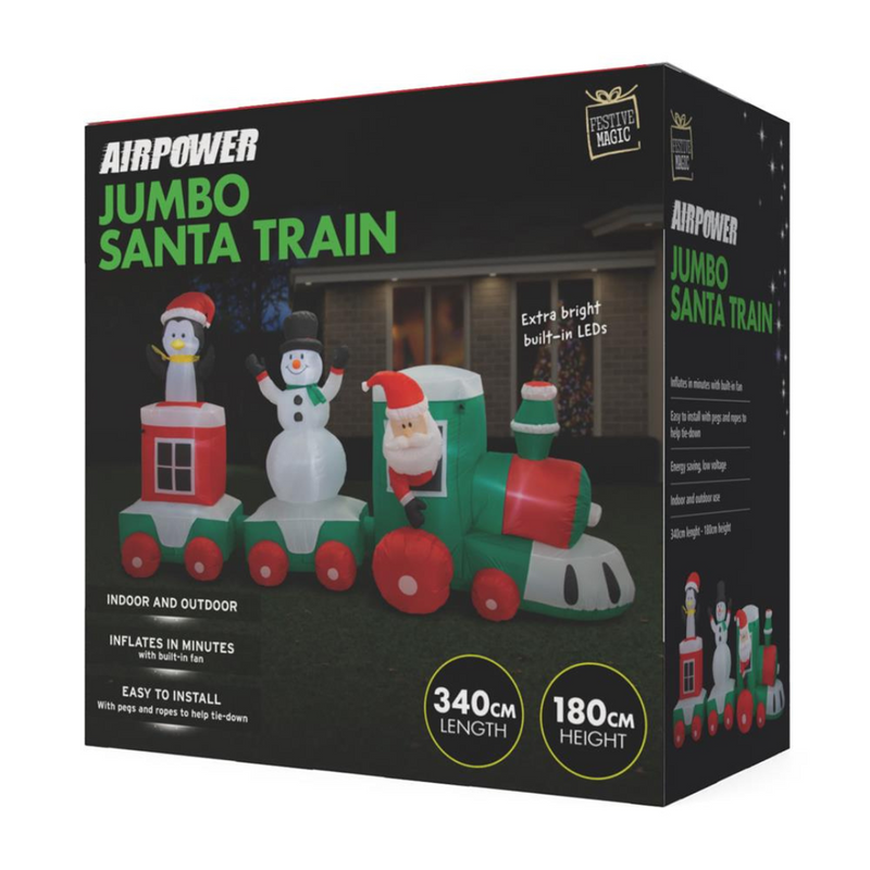Ronis Airpower Jumbo Santa Train 3.4m