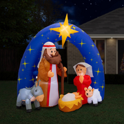 Ronis Airpower Nativity Night Scene 2m – thumbnail