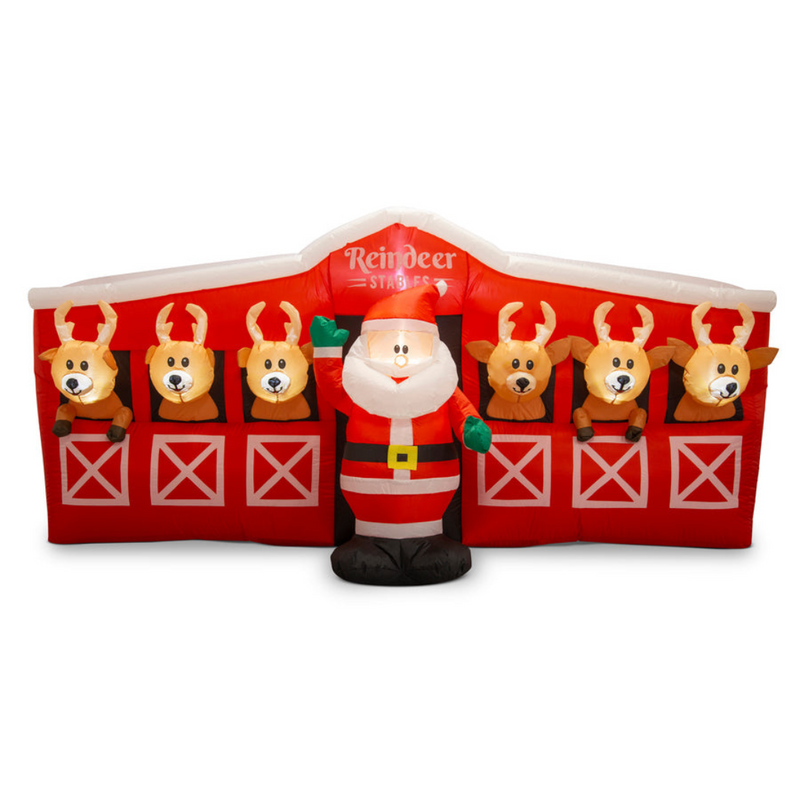 Ronis Airpower Santa Reindeers Stable 260cm