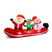 Ronis Airpower Speedboat Santa with Friends 265cm – thumbnail