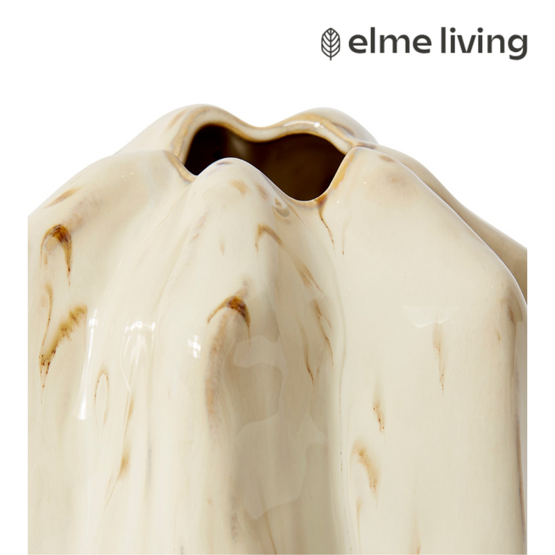 Ronis Alesana Vase Cream 16x15x17cm