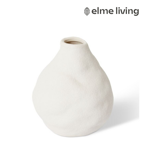 Ronis Alis Vase White 10x9x12cm