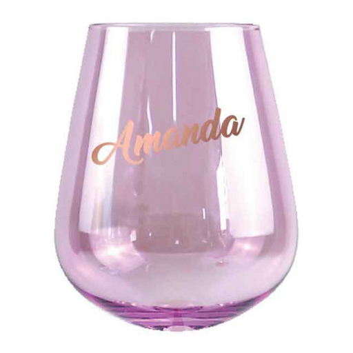 Ronis Amanda Stemless Glass 13cm 600ml 2pk