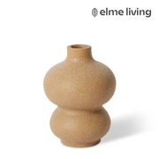 Ronis Amara Vase Brown 11x11x15cm – thumbnail