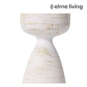 Ronis Amari Candle Holder Whitewash 11x11x26cm