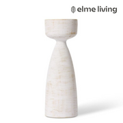 Ronis Amari Candle Holder Whitewash 11x11x32cm – thumbnail