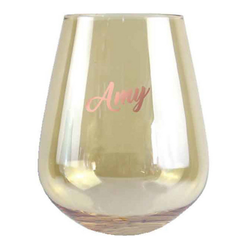 Ronis Amy Stemless Glass 13cm 600ml 2pk