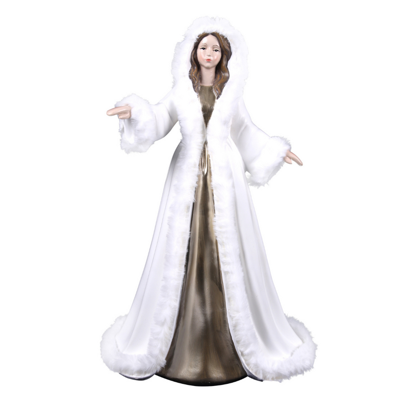 Ronis Angel with White Fur 40cm