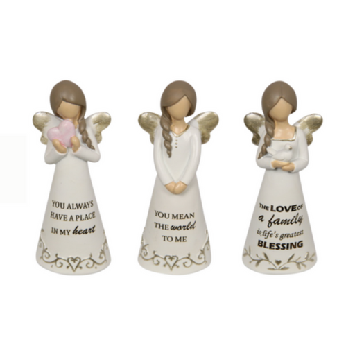 Ronis Angel with Inspirational Dress 12cm Assorted