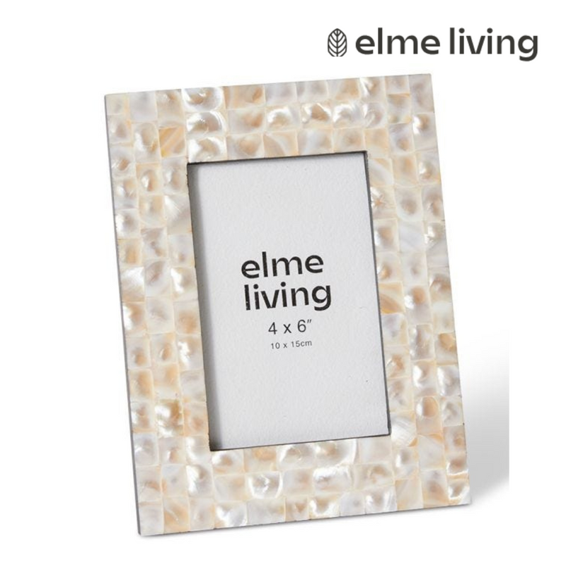 Anjali mini photo frame pearl holds 4x6cm photo outer size 17x2x22cm