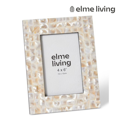 Anjali mini photo frame pearl holds 4x6cm photo outer size 17x2x22cm