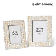 Anjali mini photo frame pearl holds 4x6cm photo outer size 17x2x22cm – thumbnail