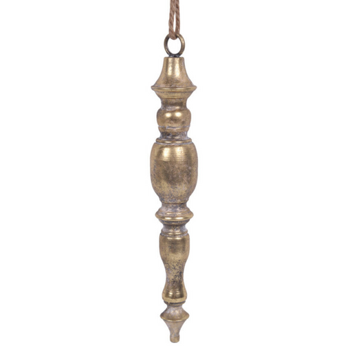 Ronis Antique Gold Metal Finial 40.5cm