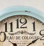 Ronis Antique Large Wall Clock 46x46x8cm Blue