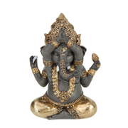 Ronis Antique Gold Ganesh 15cm Assorted