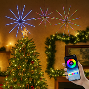 60cm app-controlled LED spinner with multicolor lightshow effects