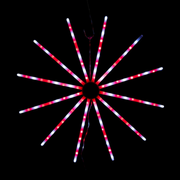 60cm app-controlled LED spinner with multicolor lightshow effects