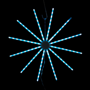 60cm app-controlled LED spinner with multicolor lightshow effects