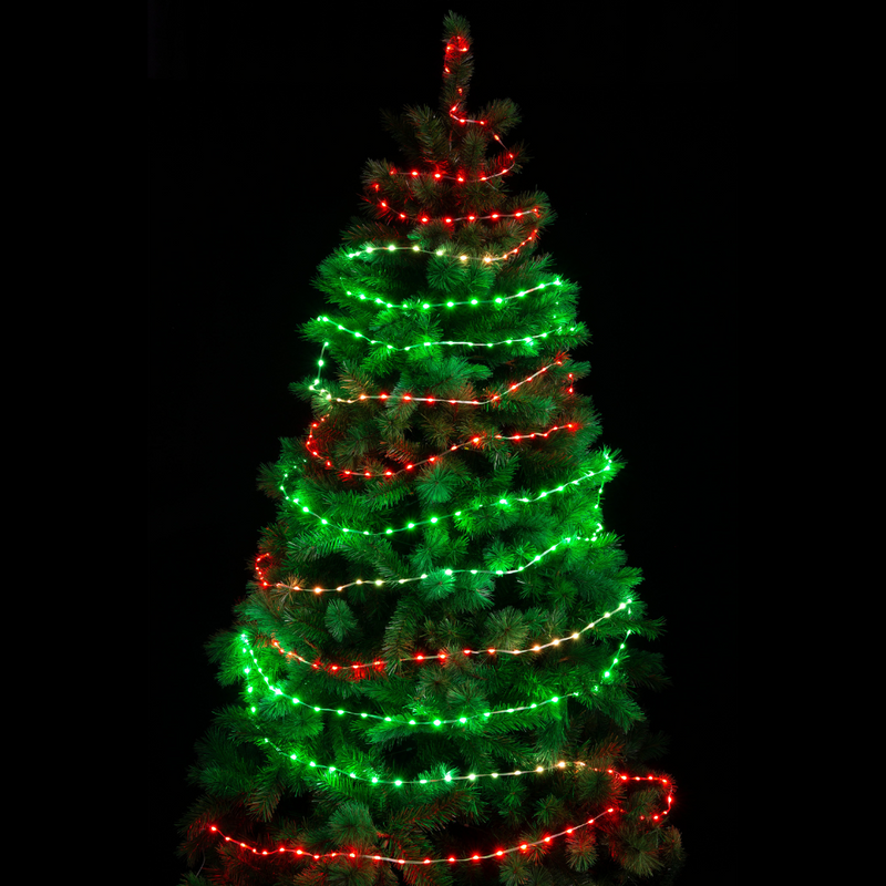 USB-powered App Lightshow Flexi Cable 10m for festive décor