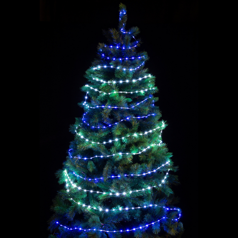 USB-powered App Lightshow Flexi Cable 10m for festive décor