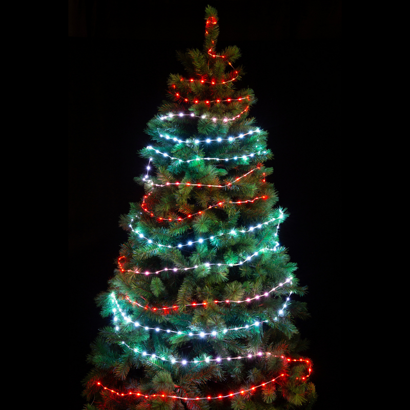 USB-powered App Lightshow Flexi Cable 10m for festive décor