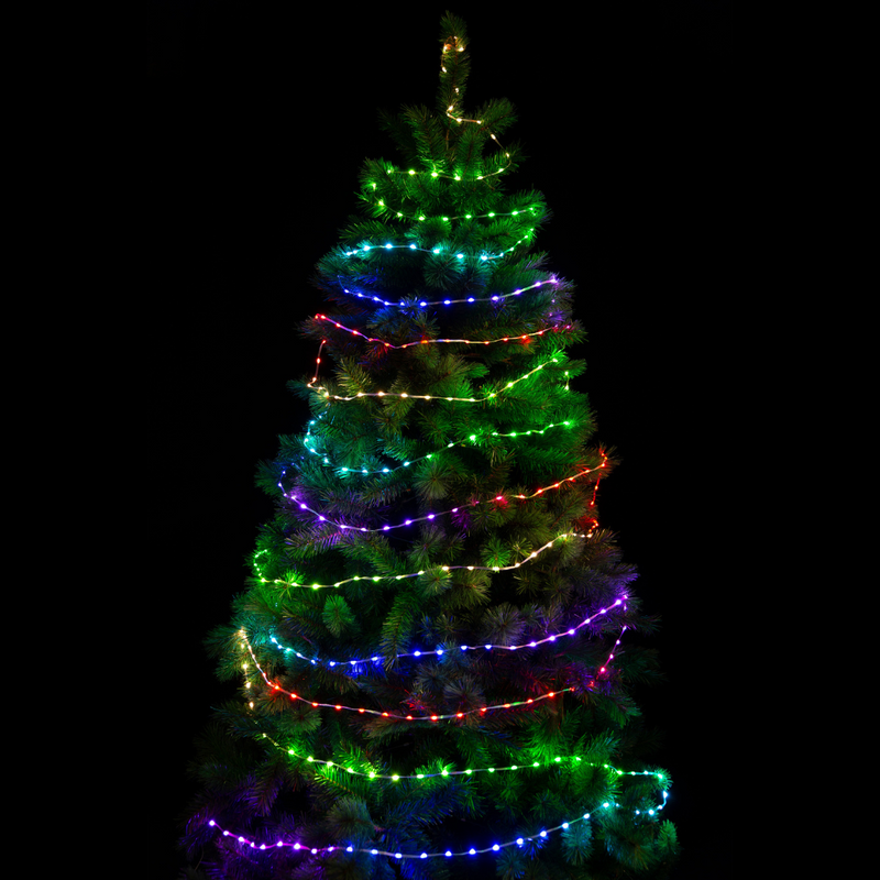 USB-powered App Lightshow Flexi Cable 10m for festive décor