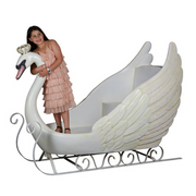 Ronis Arabella Swan Sleigh 197cmL – thumbnail