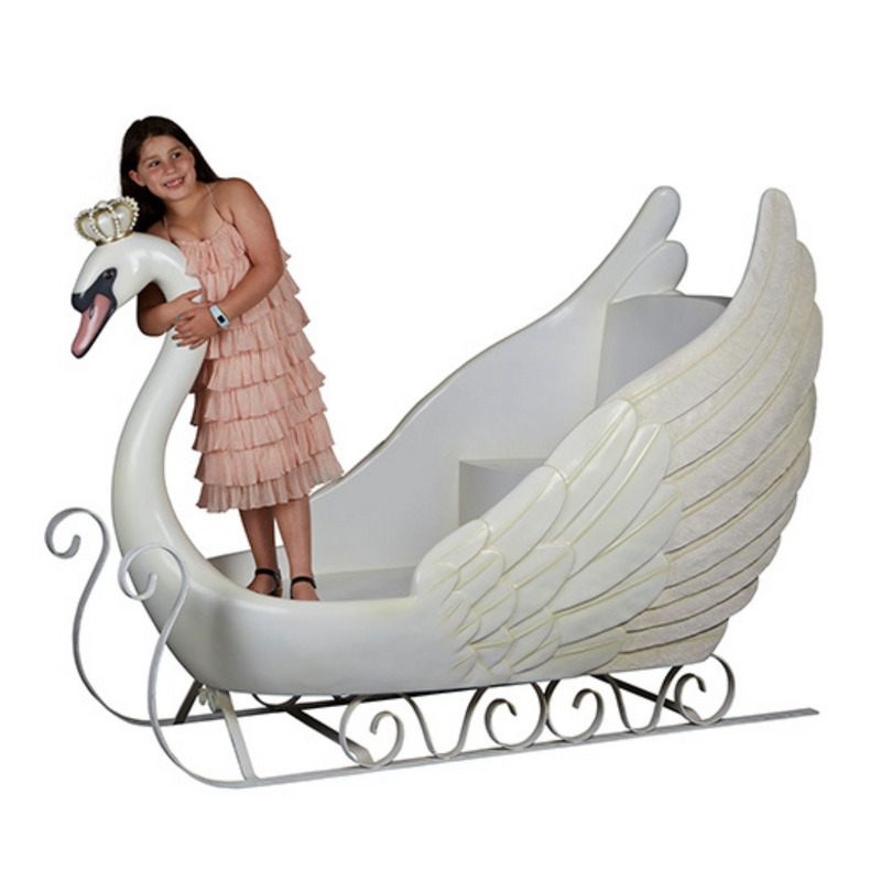Ronis Arabella Swan Sleigh 197cmL
