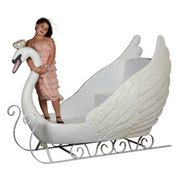 Ronis Arabella Swan Sleigh 197cmL – thumbnail